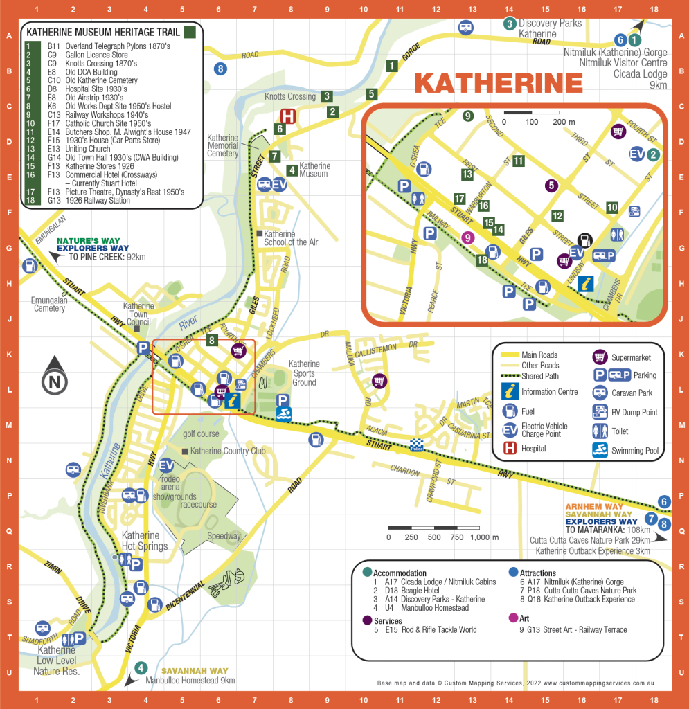 Katherine Map